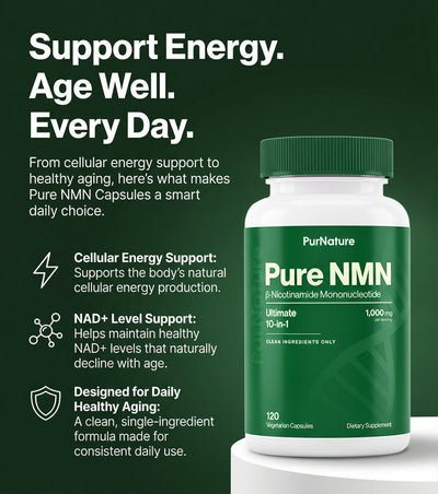 Pure NMN Capsules (10-in-1 Formula)